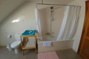 Koupelna v ubytování Gîte du Vieux Chemin + 9 fotografií