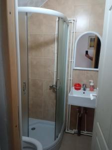 Ett badrum på Apartman Visnja