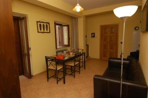 Posezení v ubytování L'Antipapa