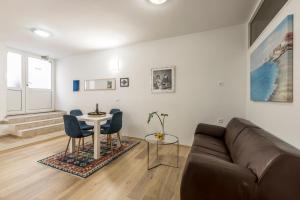 Posezení v ubytování HVAR CENTRAL APARTMENT