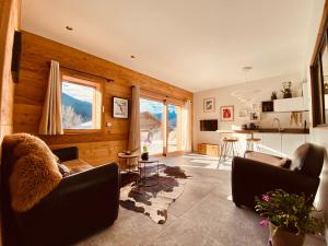 Posezení v ubytování CHALET LYOBA