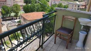 Balkón nebo terasa v ubytování CASA BILO