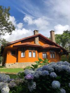 Zahrada ubytování Pousada Opas Haus