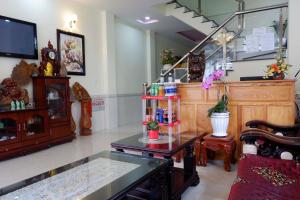 The lobby or reception area at Tuan Vu Hai Dang Da Lat