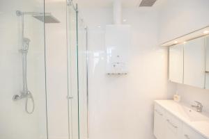 Kúpeľňa v ubytovaní Vienna-apartment-one Schmidgasse