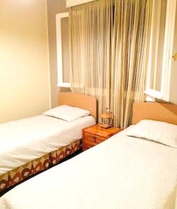 Krevet ili kreveti u jedinici u okviru objekta 2 bedrooms appartement with enclosed garden and wifi at Dilesi