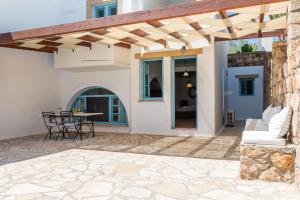 Patio nebo venkovní prostory v ubytování Patmos Studios