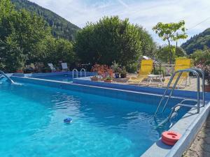Bazén v ubytování Ferienwohnung Vogelsang im Schwarzwald nebo v jeho okolí