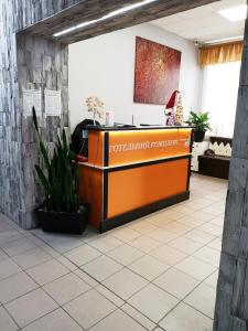 Vstupní hala nebo recepce v ubytování Orange Hotel + 37 fotografií