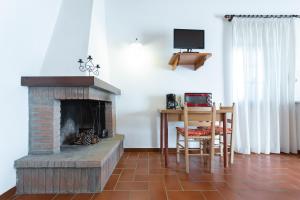 Μια τηλεόραση ή/και κέντρο ψυχαγωγίας στο Cottage Il Gabbro