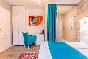 Een bed of bedden in een kamer bij Hotel-Restaurant Kriva Ćuprija