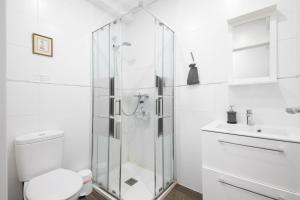 Koupelna v ubytování San Juan Guesthouse