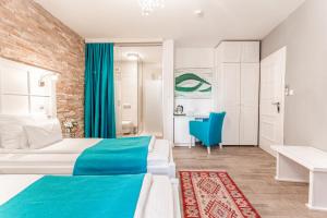 Een bed of bedden in een kamer bij Hotel-Restaurant Kriva Ćuprija