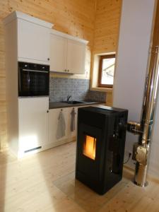 Kuchyň nebo kuchyňský kout v ubytování Chalet Stressless