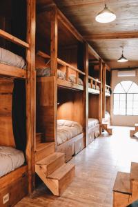 Кровать или кровати в номере Elena Hostel