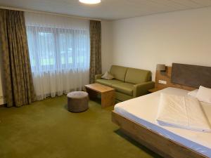 Posezení v ubytování Gasthaus Hotel Kranz