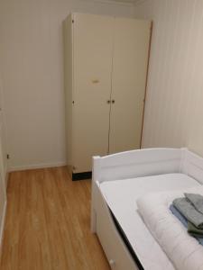 Postel nebo postele na pokoji v ubytování Lofoten Villa
