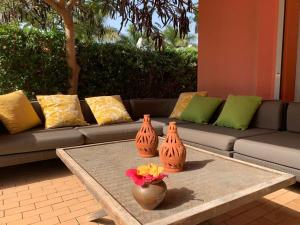 Posezení v ubytování Maspalomas Golf Villa Private Heated Pool-no stairs