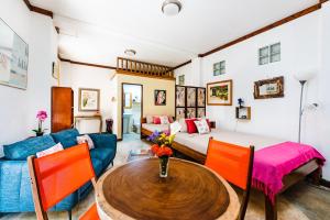 Posezení v ubytování Villa Nautilus