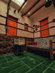 Zona de estar de Rey Lagarto Hostel