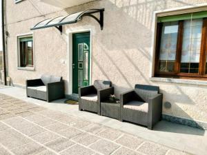 Istumisnurk majutusasutuses B&B La coccola