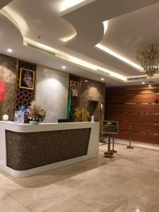 The lobby or reception area at سوار الذهب للشقق المخدومة