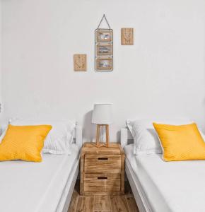 Posteľ alebo postele v izbe v ubytovaní Holiday Home Secret