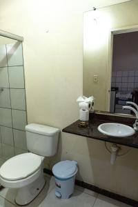 Koupelna v ubytování FLATS VASCONCELOS