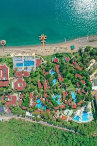 an aerial view of a resort near the beach at Sherwood Exclusive Kemer - Kids Concept in Kemer