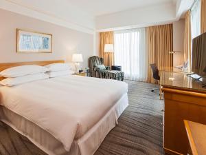 Voodi või voodid majutusasutuse RSL Hotel Taipei Zhonghe toas