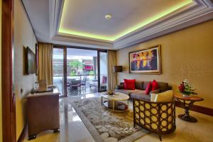 Posezení v ubytování The Trans Resort Bali