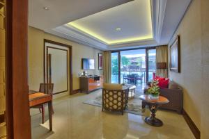 Posezení v ubytování The Trans Resort Bali