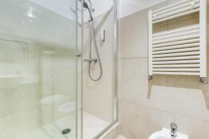 A bathroom at Vatican Andrea's house