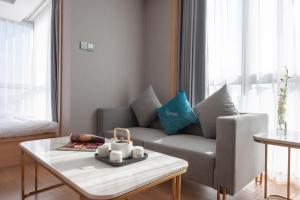 Istumisnurk majutusasutuses Shanghai Baixia Pagoda Hotel