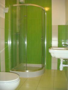 Łazienka w obiekcie Hostel Omega