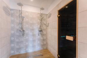 Kúpeľňa v ubytovaní Nádas Center Home Badacsony