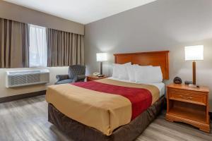 Katil atau katil-katil dalam bilik di Econo Lodge & Suites Southern Pines