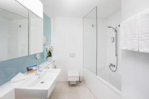 Koupelna v ubytování Geniesserhotel Rauter