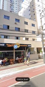 Bygningen som lejligheden ligger i