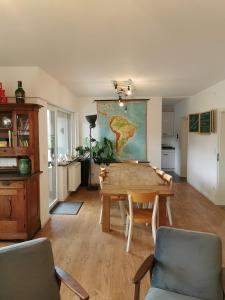 Kuchyň nebo kuchyňský kout v ubytování Ferienhaus Fräulein Frenz