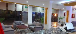 The lobby or reception area at DREAMLAND HOTEL APARTMENT NIZWA