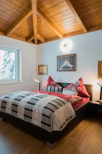 Ένα ή περισσότερα κρεβάτια σε δωμάτιο στο Golf Bad Kleinkirchheim