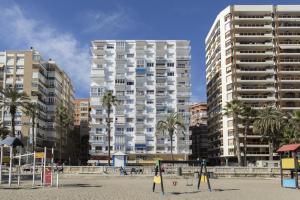 Legeområdet for børn på MalagadeVacaciones - La mar salada