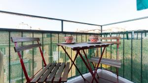 A balcony or terrace at Italianway - Baracca 7 B