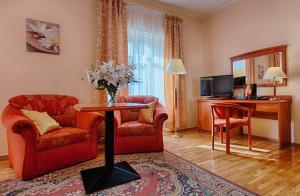 Posedenie v ubytovaní Hotel Restauracja Caspar