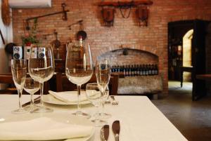 Nápoje v ubytování Agriturismo Torrazzetta