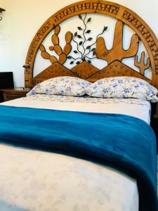 Postel nebo postele na pokoji v ubytování Hotel Posada Señor Mañana