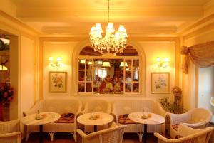 Posezení v ubytování Hotel Biedermeier Hof