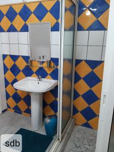 Kúpeľňa v ubytovaní Sympa Aquaverde entre mer et campagne