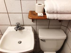 Koupelna v ubytování Hotel Posada Señor Mañana